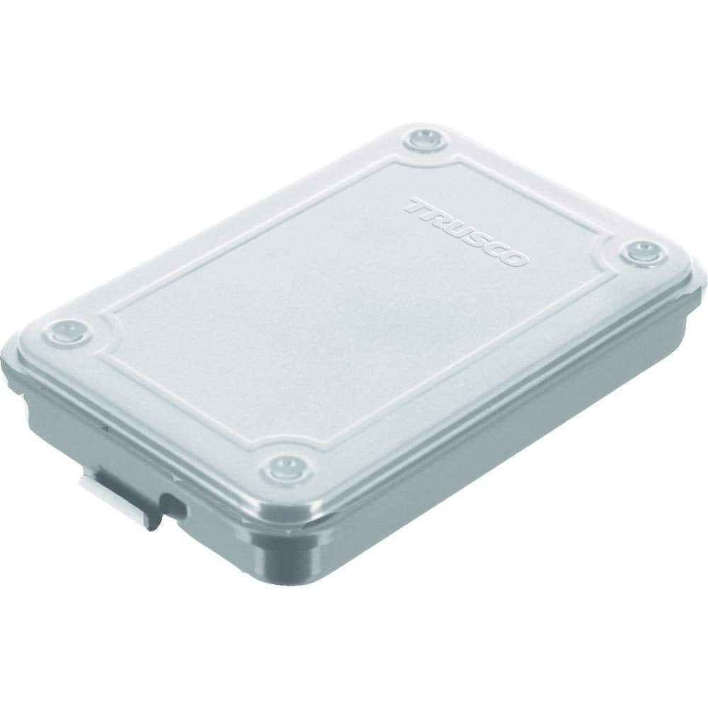 TRUSCO T-15SV Trunk Tool Box, 6.0 x 4.1 x 1.1 x 1.1 inches (154 x 105 x 29 cm), Silver