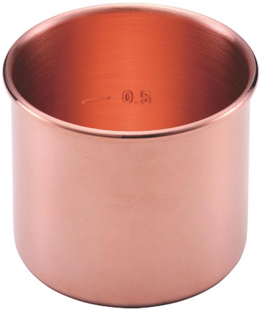 Tanabe Kanagu Pure Copper Rice Measuring Cup 4062 Size: 2.4 x 2.6 x 2.6 inches (6 x 6.7 x 6.7 cm)
