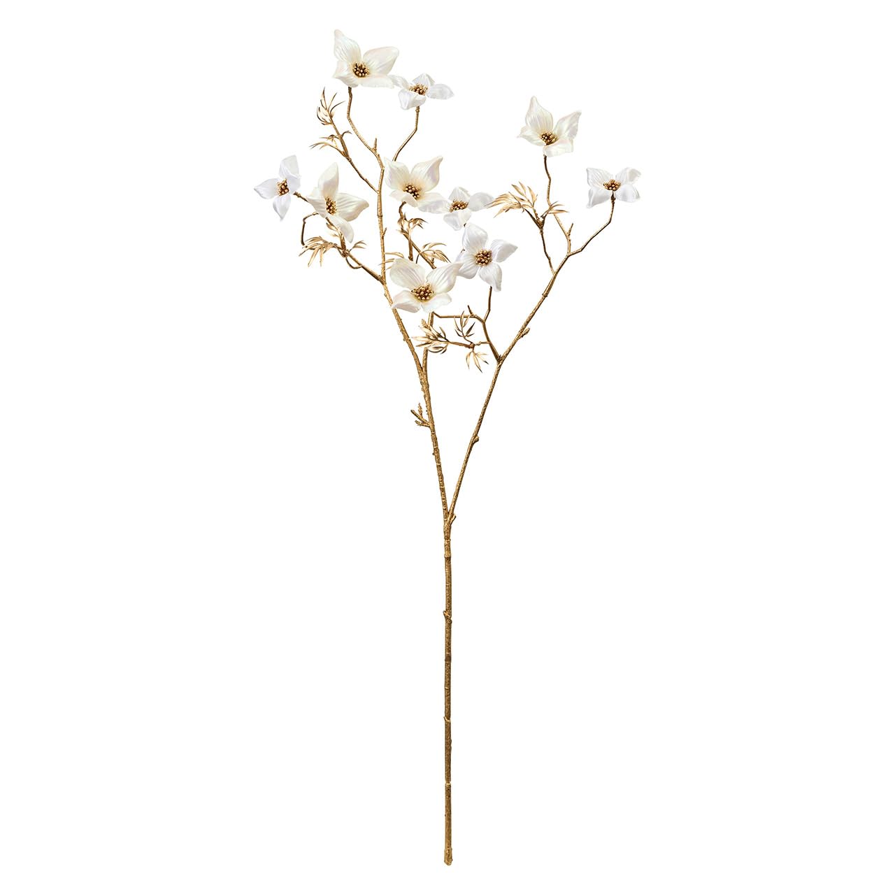 Tokyodo FJ003134-001 Artificial Flower, White Flower Diameter 2.4-2.8 x 26.8 x 9.8 inches (6-7 x 68 x 25 cm), 1 Pack
