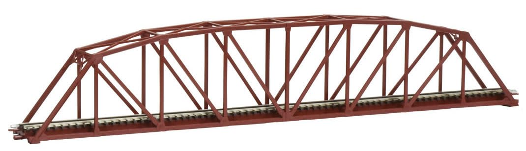 TOMIX 3278 N Gauge Single Line Curved String Truss Bridge S420 F Red Railway Model Supplies