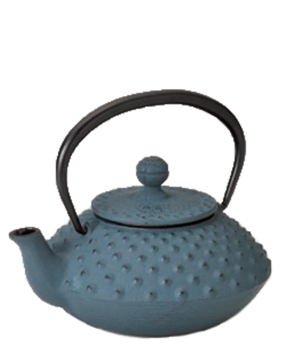 Yamakiikai Teapot, Type 3 Arare, Daman Blue W56, No Direct Fire or Induction
