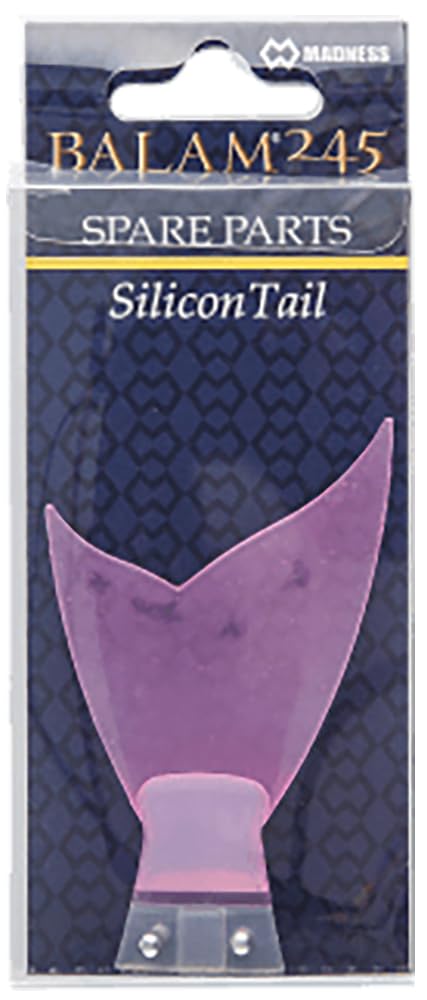 Madness Balam 245 Spare Parts Silicone Tail #07 Clear Pink