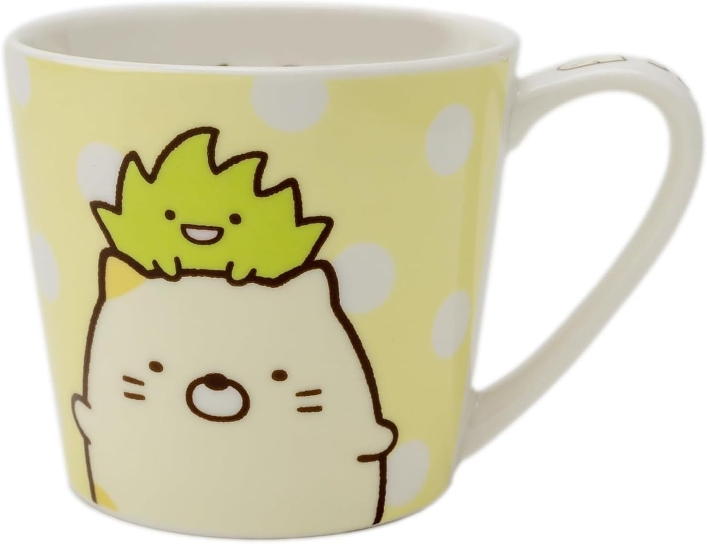 Tees Factory SG-5524605NE Sumikko Gurashi Cat Measuring Mug, 7.8 fl oz (220 ml)