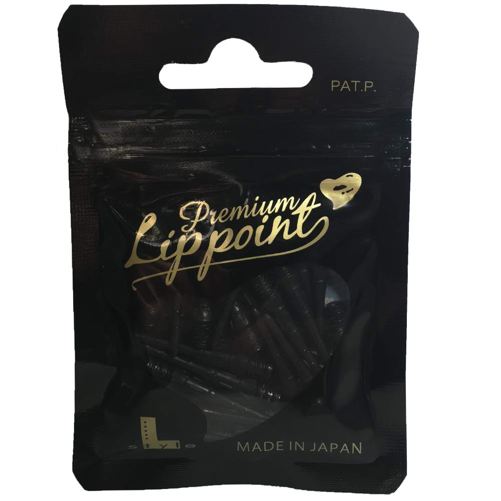 L-style Premium Lippoint Soft Tip Dart Points – 2BA – Regular – Black – 30 Count
