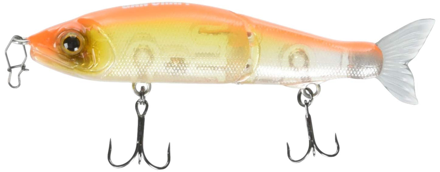 GAN Craft Lure, Sweetfish Jointed Claw 70 F #02 Kino Country Orange