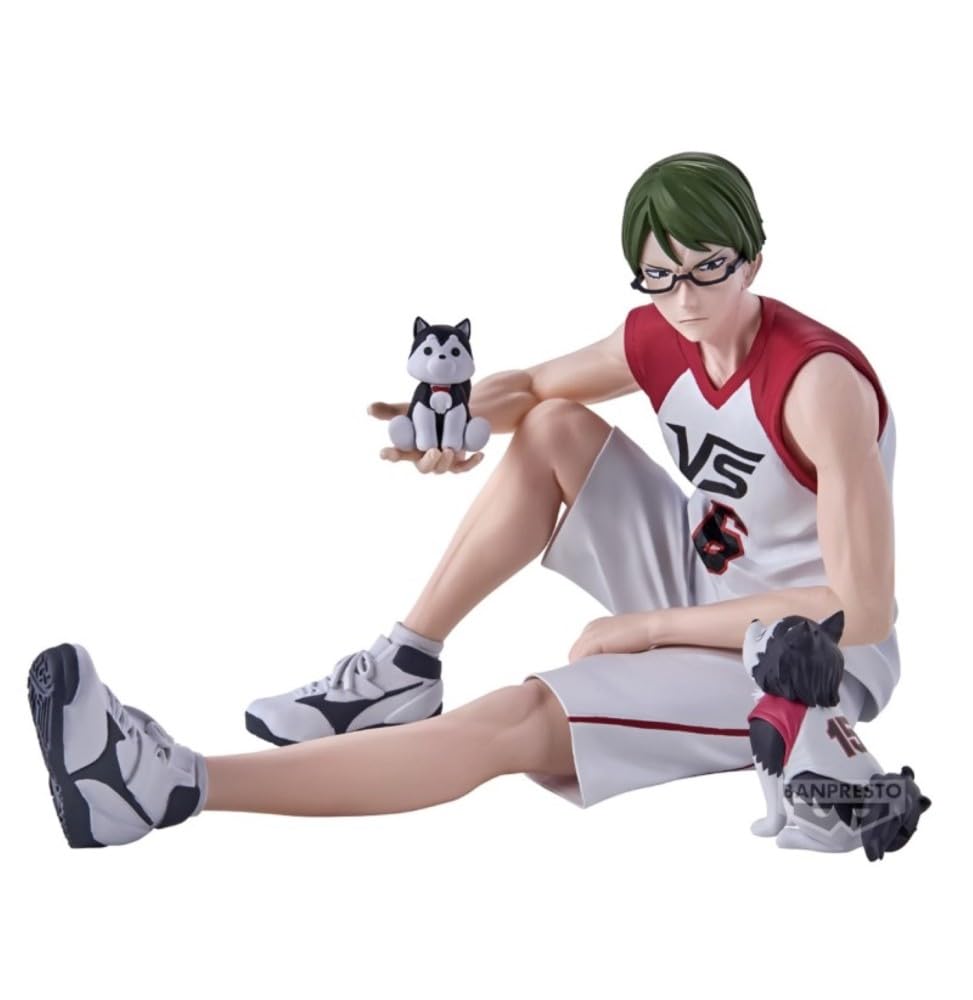 Banpresto Shintaro Midorima &Tetsuya #2 Kuroko's Basketball The Movie Last Game Interval 13 cm Action Figure - BP89824P Multicolor - Collectible Figure - Great for Anime Fans