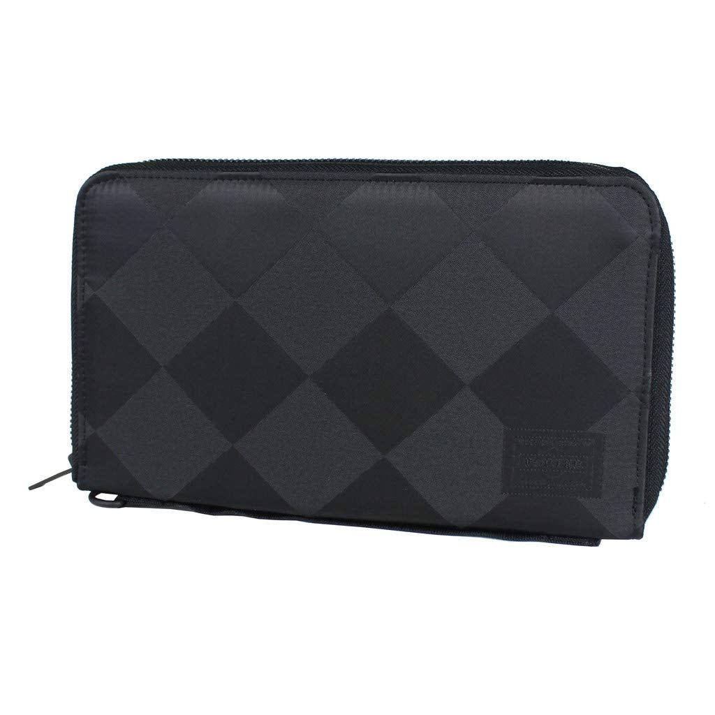 Yoshida Bag PORTER GHILLIE Ghillie Pass Case 886-16150 Diamond Shape Black, Black, Black, Zipper
