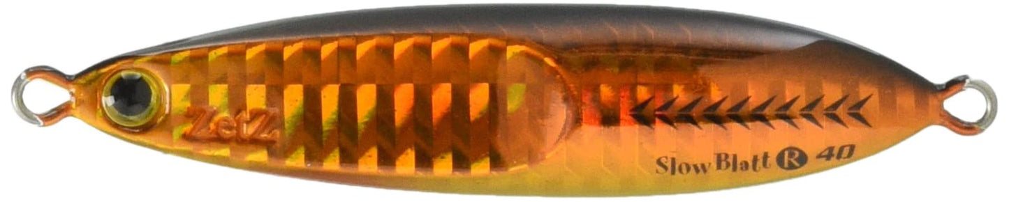 Palms SBR-40/H-29 Metal Jig Lure, Zets Slow Bratt R, 1.4 oz (40 g), Coganeaji