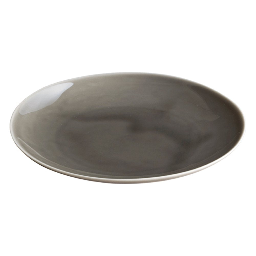Kinto 34866 ATELIER TETE Plate, 7.1 inches (180 mm), Light Gray