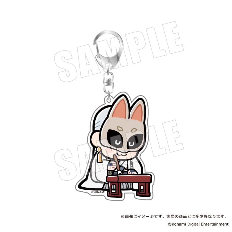 【グッズ】 SILENT HILL f × ぶくぶ おおきめアクリルキーホルダー 07.狐面の男 お手紙