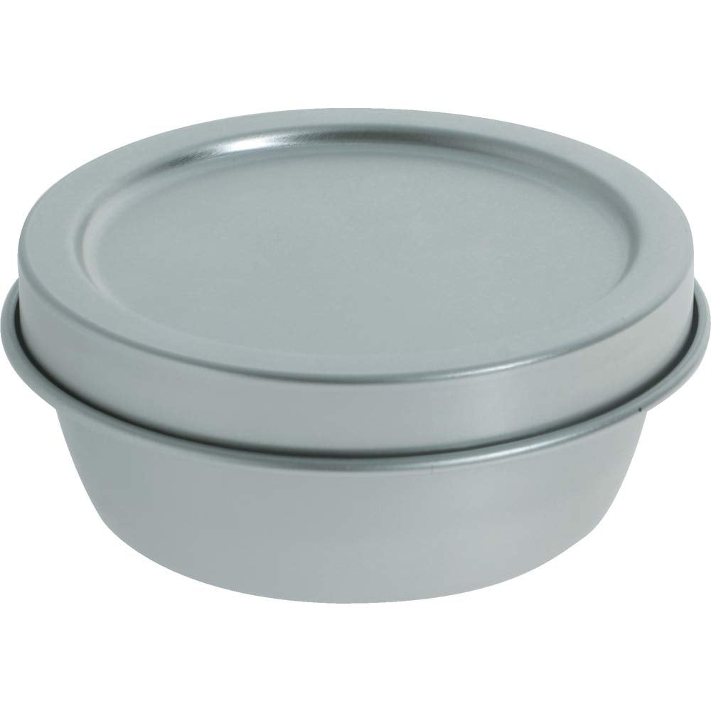 TRUSCO ARB-120 Round Aluminum Container with Lid, 4.7 x 2.0 inches (120 x 50 mm)