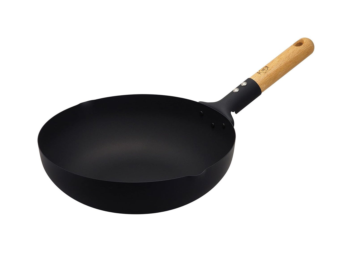 Takumi MGIT28P Frying Pan, Made in Japan, 11.0 inches (28 cm), Induction Compatible, Magma Plate, Iron