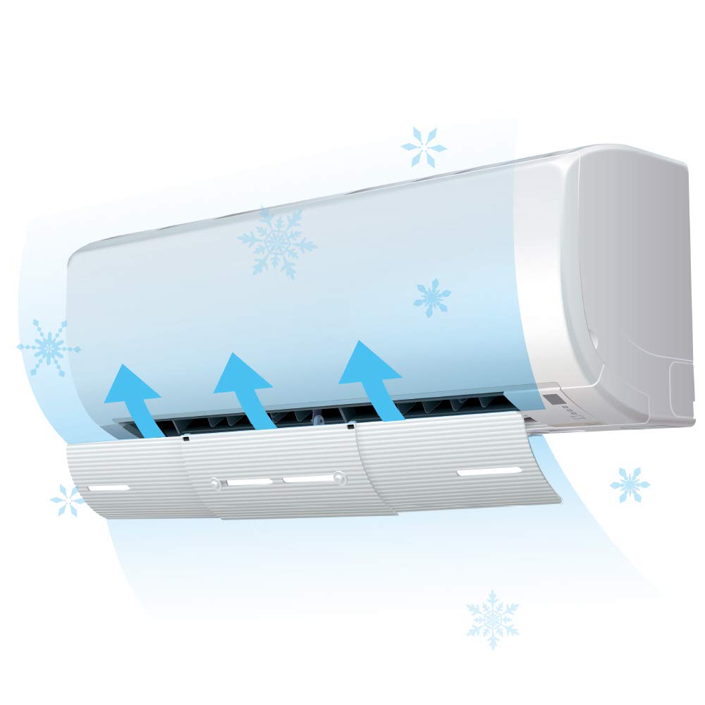 AIR WING Slim The Original Air Conditioner Deflector (Set of 4)