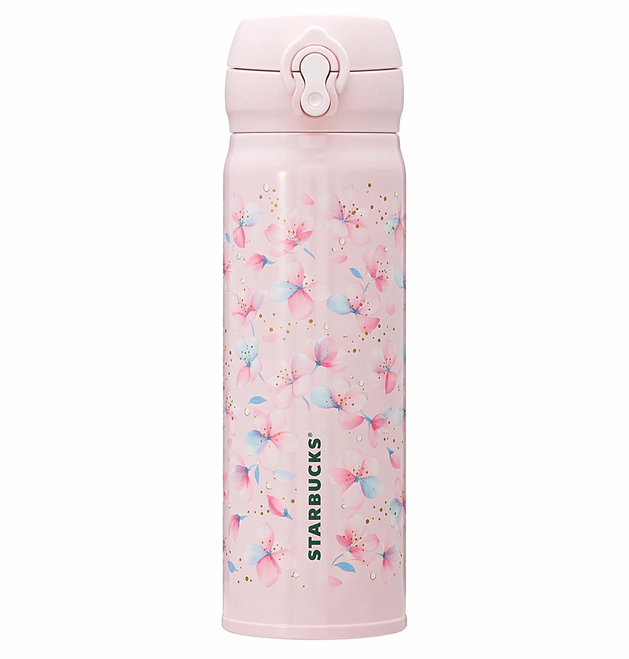 STARBUCKS SAKURA 2026 Handy Stainless Steel Bottle, Pale Pink, 16.9 fl oz (500 ml), Cherry Blossom, Sakura, Tumbler, Coffee, Starbucks Gift, Water Bottle, Pink