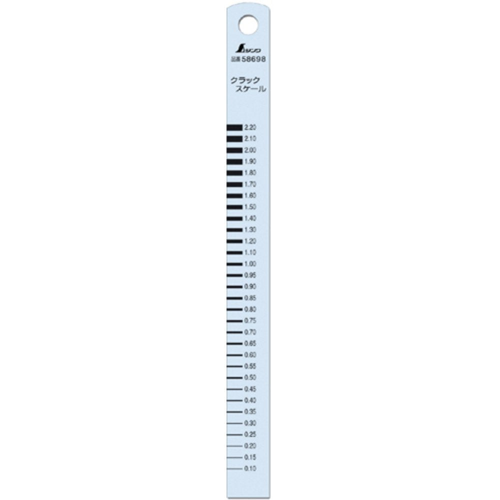 Shinwa Sokutei 58698 Crack Scale, 5.9 inches (15 cm) Type