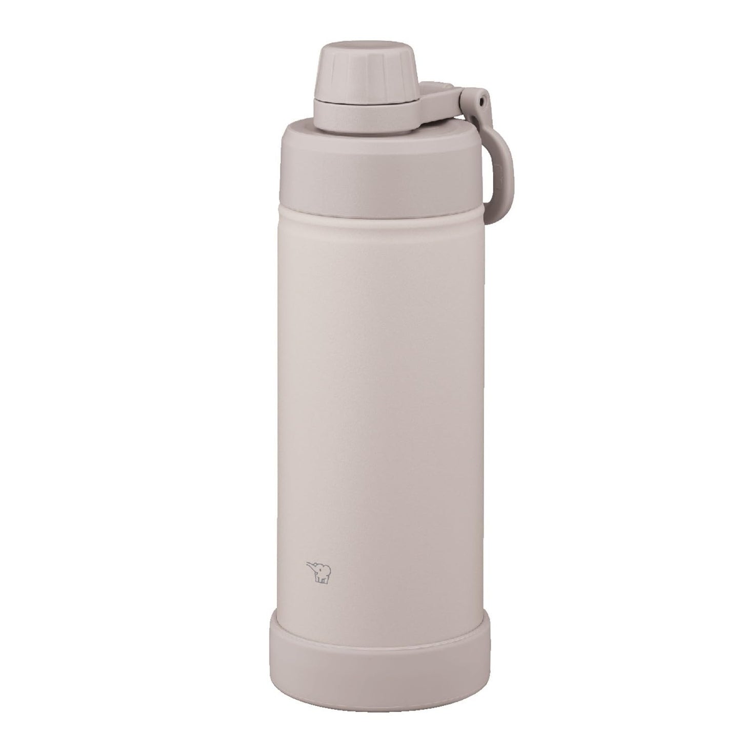 Zojirushi SD-KA60-HM Water Bottle, 2.2 fl oz (0.6 L) (Fast Hydration), Dishwasher Safe, Seamless Stopper, Only 3 Wash Pieces, Handle Included, Cold Insulation, Cool Bottle, Misty Gray
