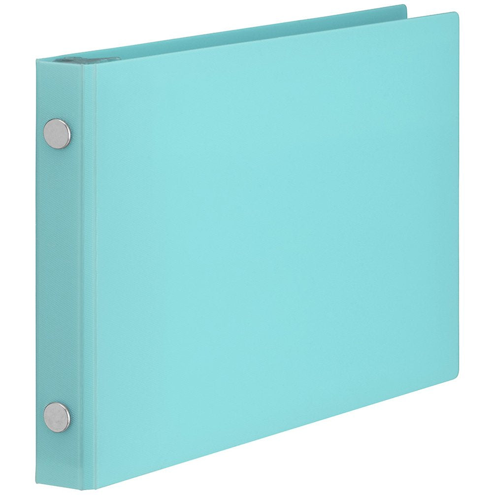 Maruman FM61-52 Into One Loose Leaf Binder, Mini Size, 5 Holes, Light Blue