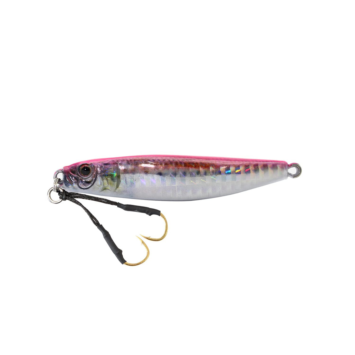 Little Jack Metal ADICT-01 0.6 oz (18 g) #03 Vertical Holo Pink Sardine + RP, 2.1 inches (53 mm)