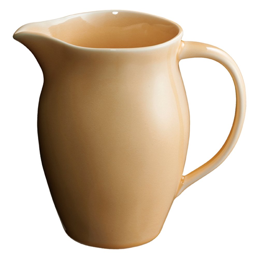 Kinto Atelier Tete Pitcher, Orange, 33.8 fl oz (1 L)