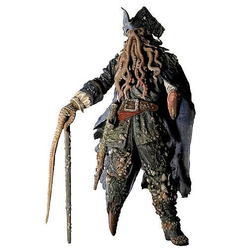 NECA POTC Dead Mans Chest 12 inch Davy Jones Talking Action Figure