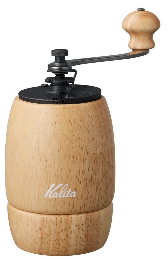 Carita Kalita Coffee Grinder, Wood, Durable Cast Iron Cutter, KH-9, Natural N, Adjustable Coarseness, Hand-ground Coffee Grinder, Hand Mill, Handmill, Handmill, Handmill, Handmill, Handmill, Handmill,