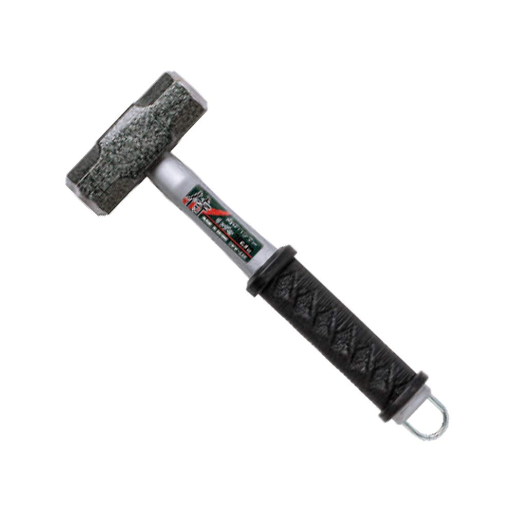 OH Kogyo OHW-1-1/2SR Samurai Double Mouth Hammer with Ring, Total Length 8.7 inches (220 mm)