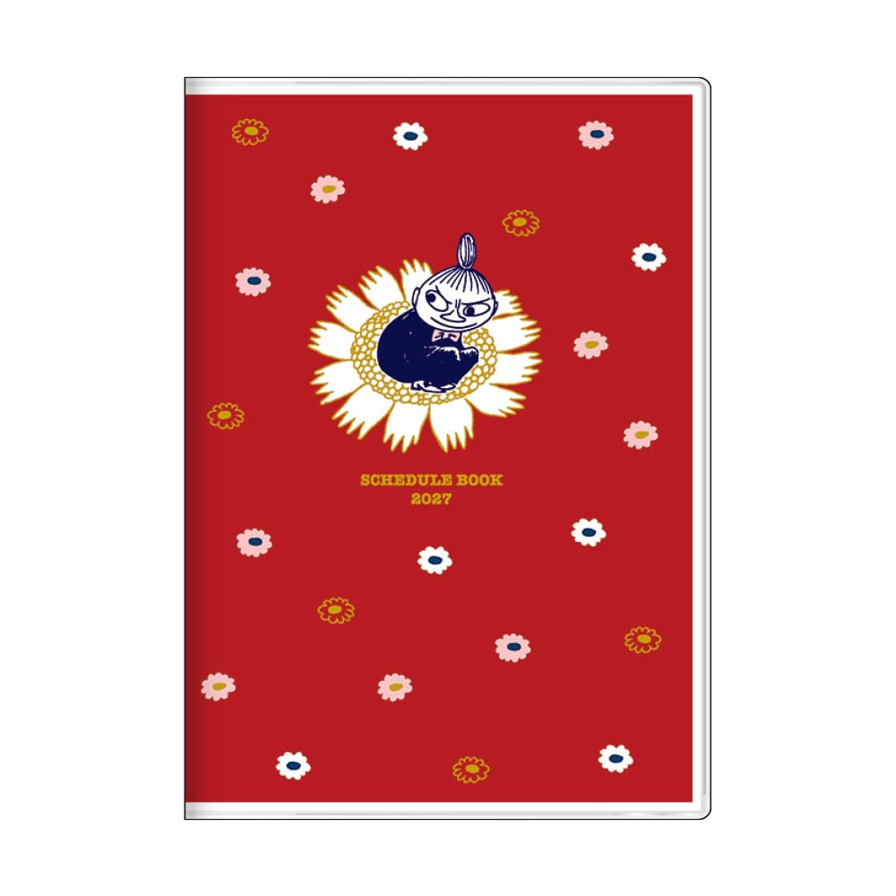 Sunstar Stationery Moomin Goods, Character Notebook, 2027, Week B6 Storybook, Little Mi S2959844