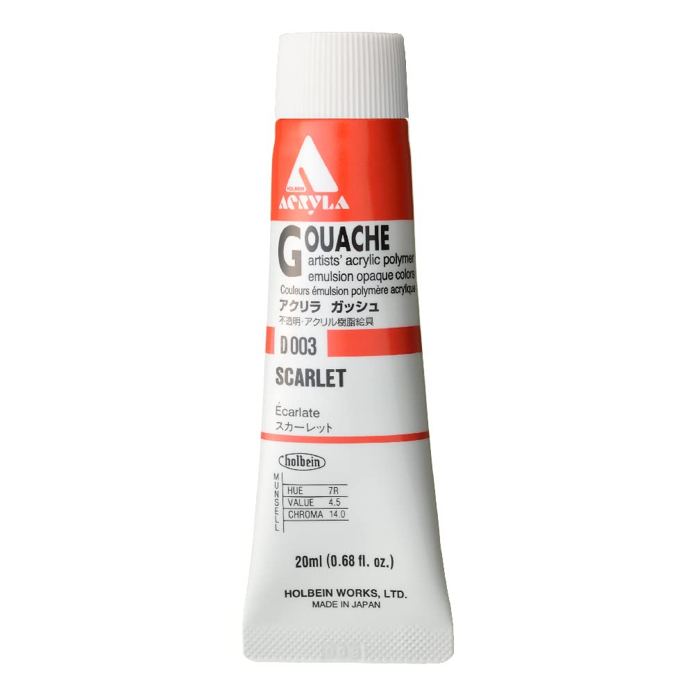 Holbein Acryla Gouache 20ml Scarlet