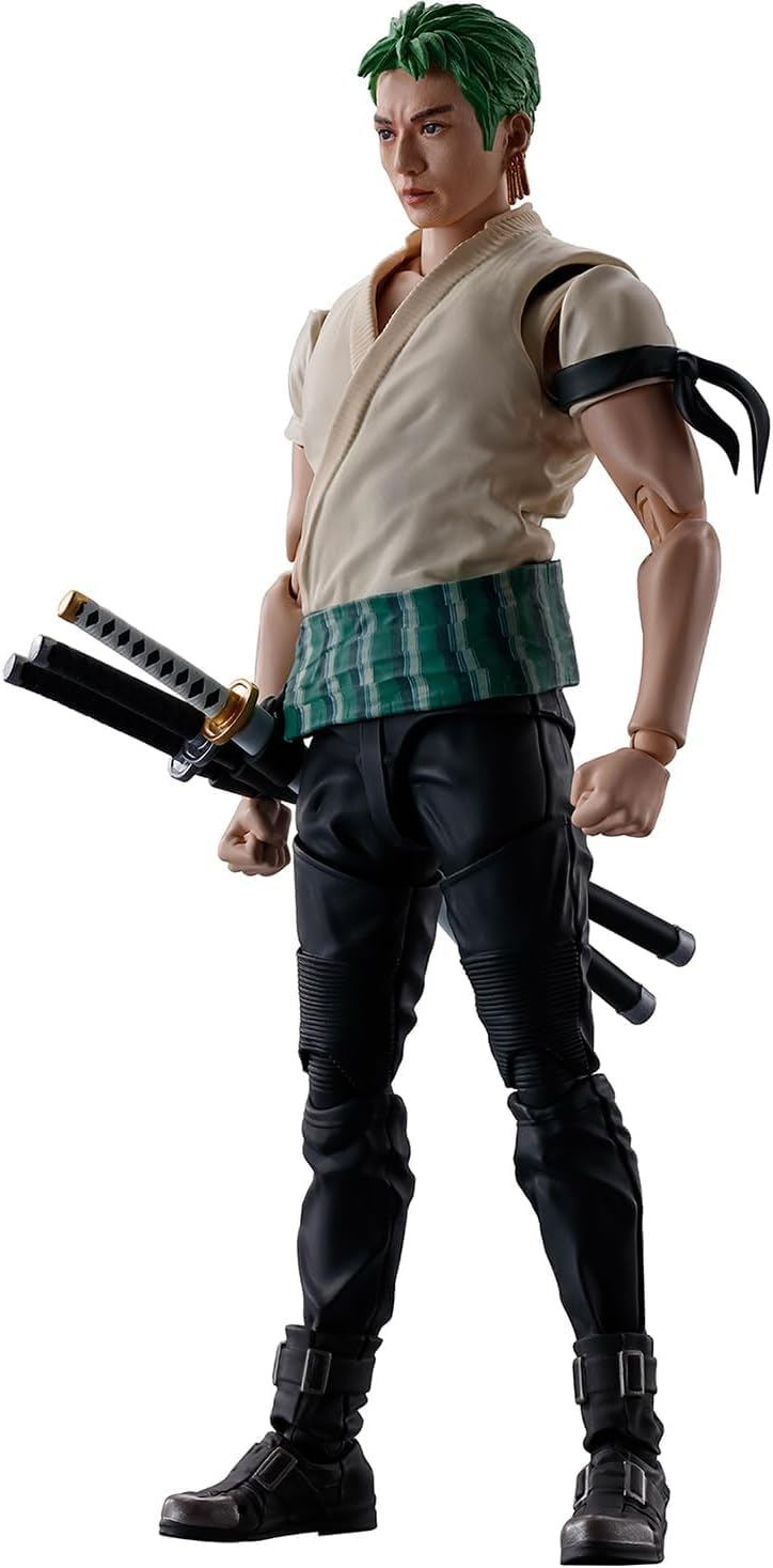 TAMASHII NATIONS - A Netflix Series: One Piece - Roronoa Zoro S.H.Figuarts Action Figure