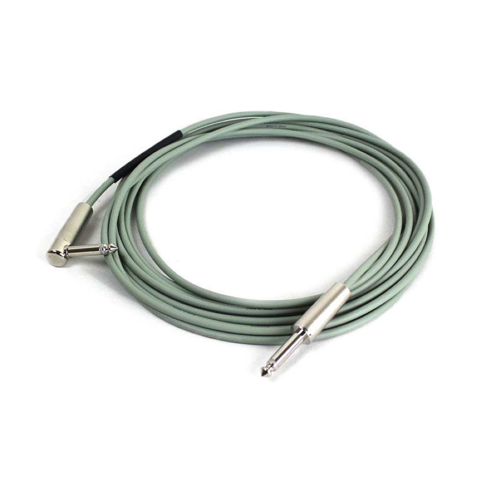 KAMINARI Guitar Cable Mersey Beat 60's K-MC5LS 5m LS Powder Olive