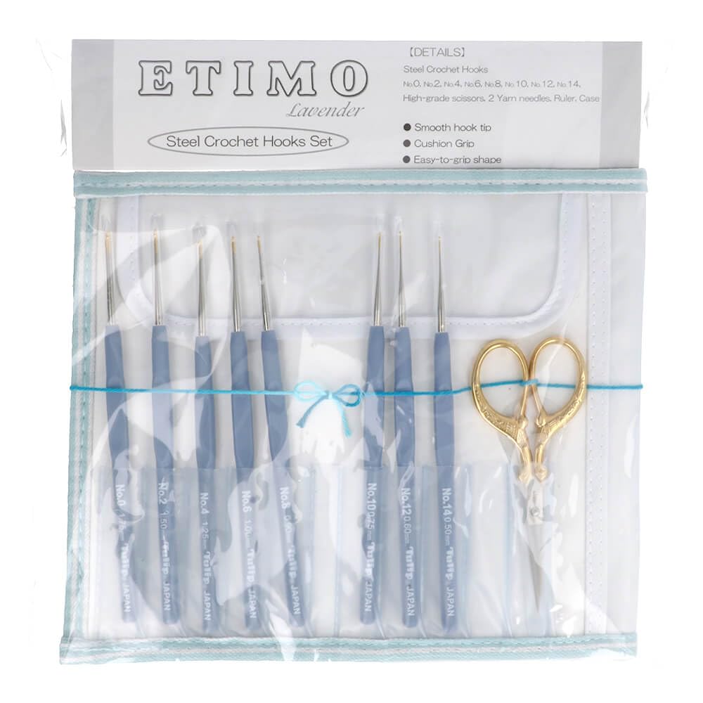 Tulip Etimo Crochet Hook Set Steel Premium Gold - 1 Piece
