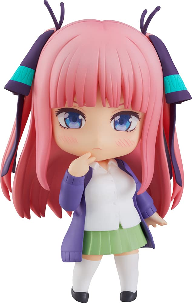 Good Smile The Quintessential Quintuplets: Nino Nakano Nendoroid Action Figure, Multicolor