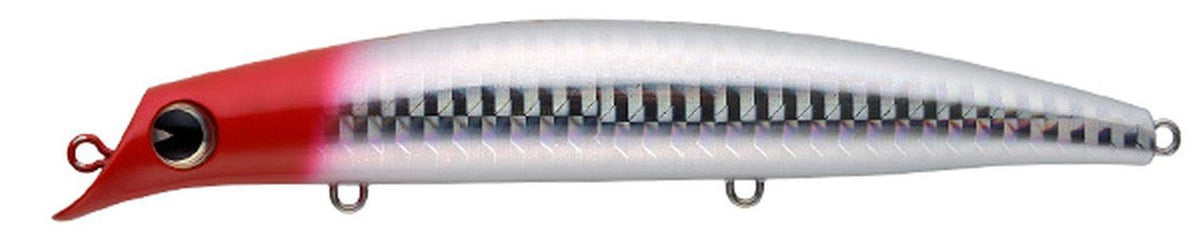 AMZ Design #RP201 Minnow Sasuke Ripple 120mm 17g Red Head Lure