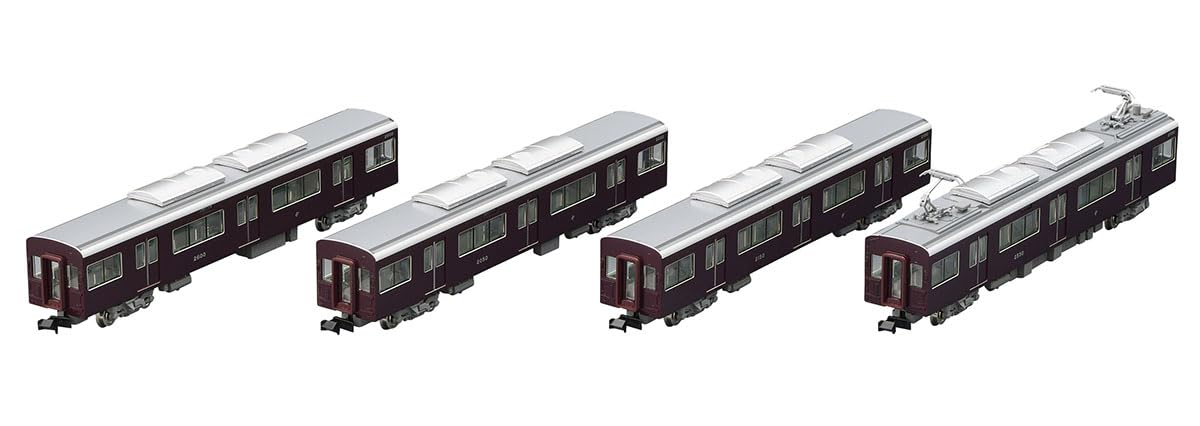 Tomytec 97218 N Gauge Hankyu Railway New 2000 Series Takarazuka Line, First Organization, Expansion Set, Railway Model Train