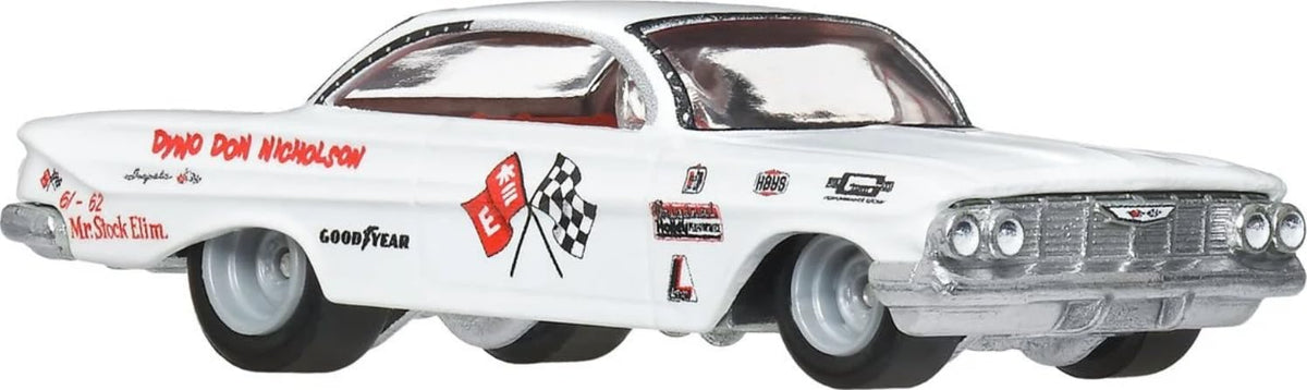 Hot Wheels Team Transport #87 '61 Impala & Horizon Hauler, Real Riders, Metal/Metal, 1:64 Scale