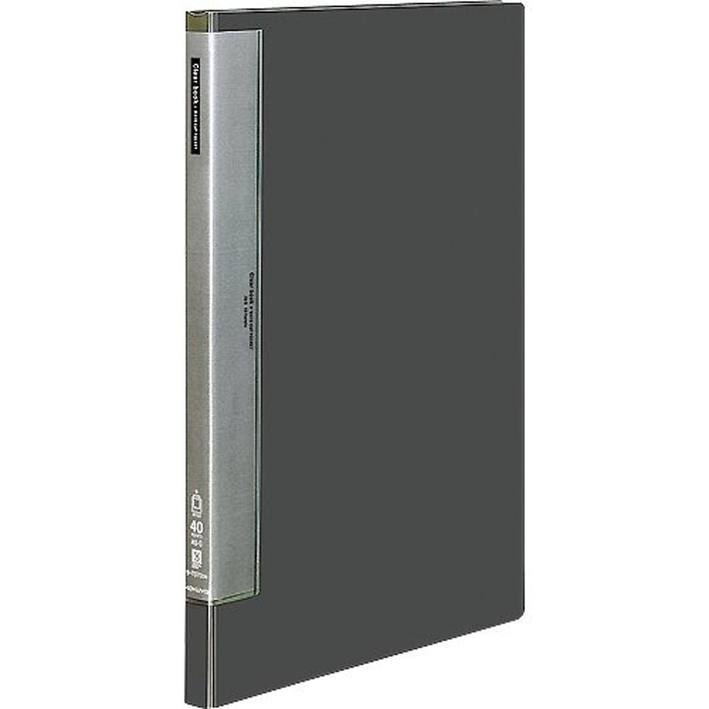 Kokuyo clear book wave cut fixed A3 portrait 40 sheets La -T573DM