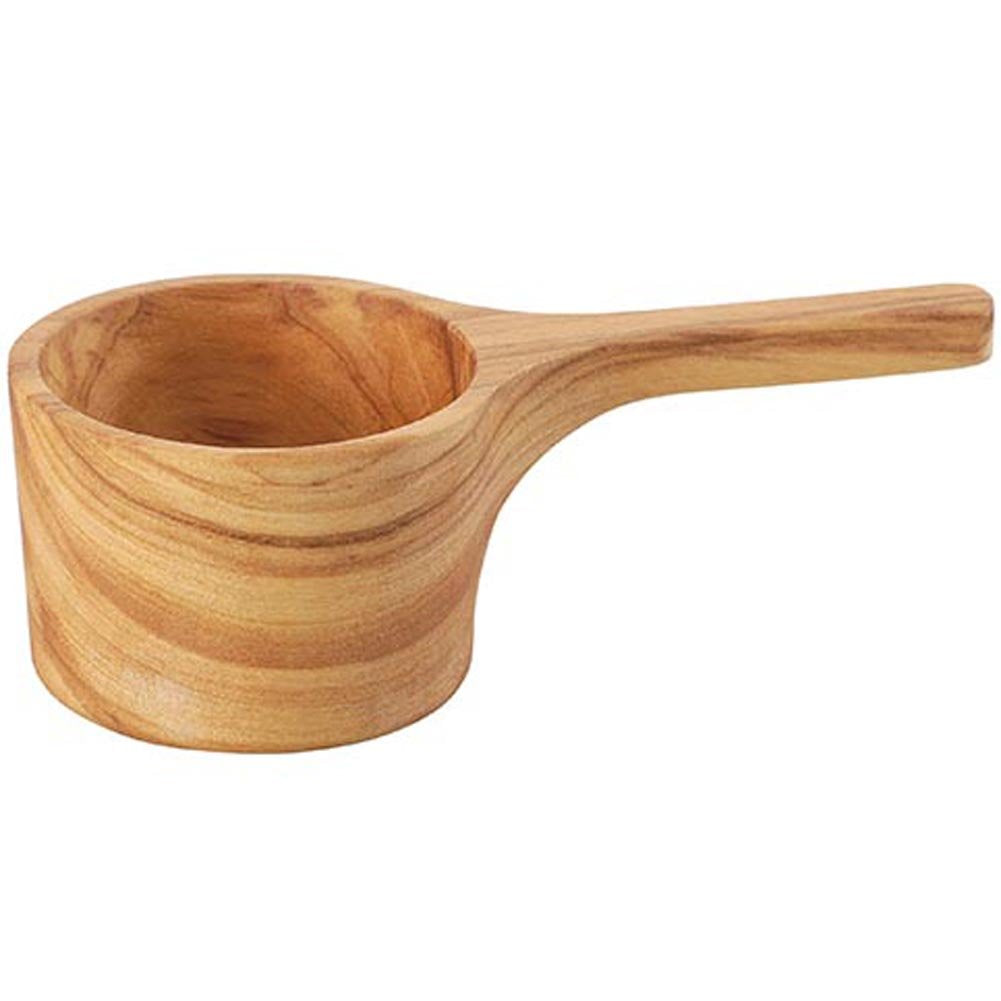 Sato Metal Kogyo SALUS Olive Coffee Measure Wooden