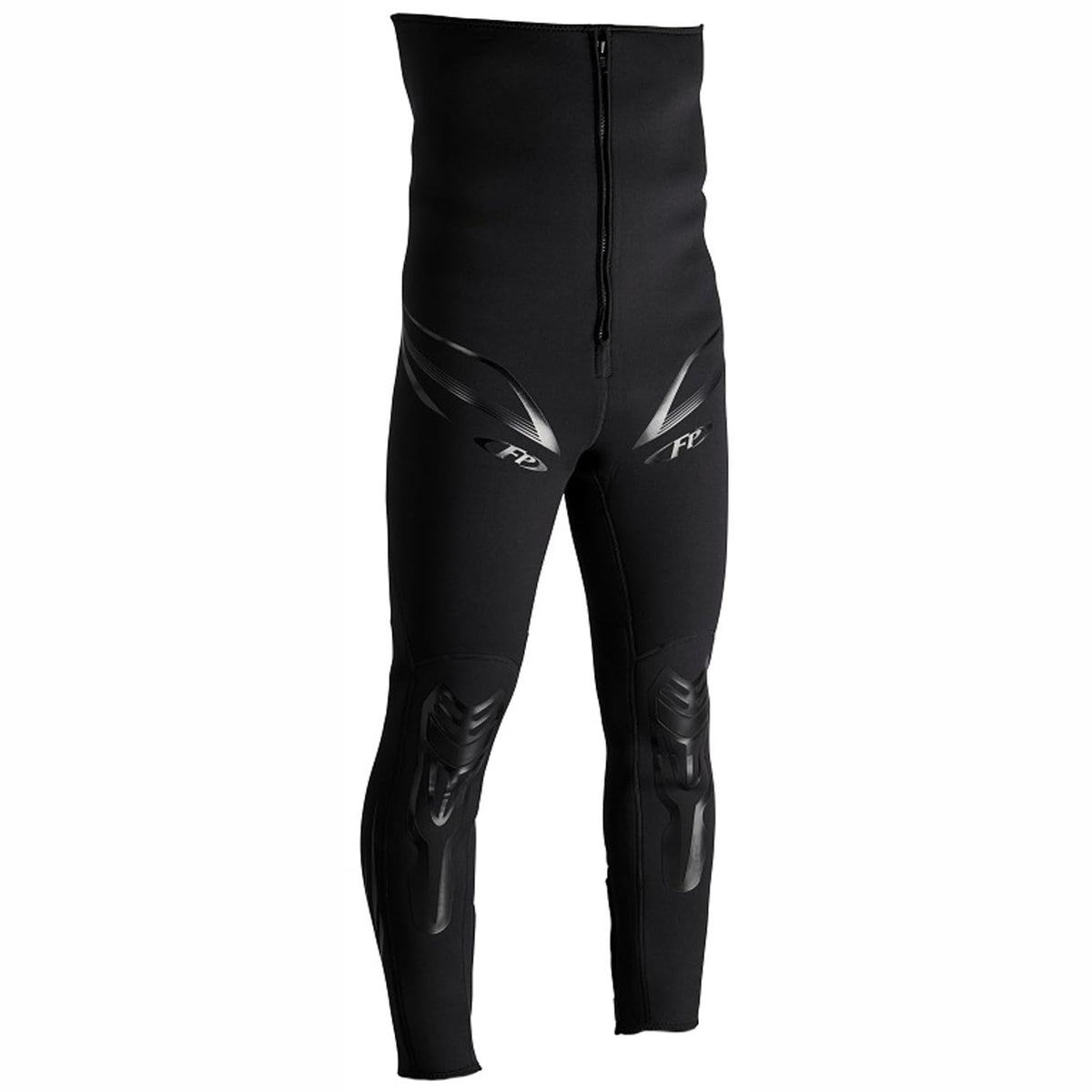 X'SELL FP-5320 MO Sweetfish Tights, 0.1 inches (3 mm), Black x Black