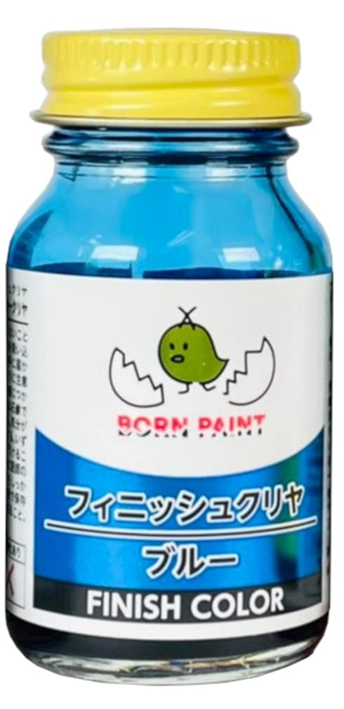 Tomil BORN PAINT Finish Clear Blue 30ml Model Paint