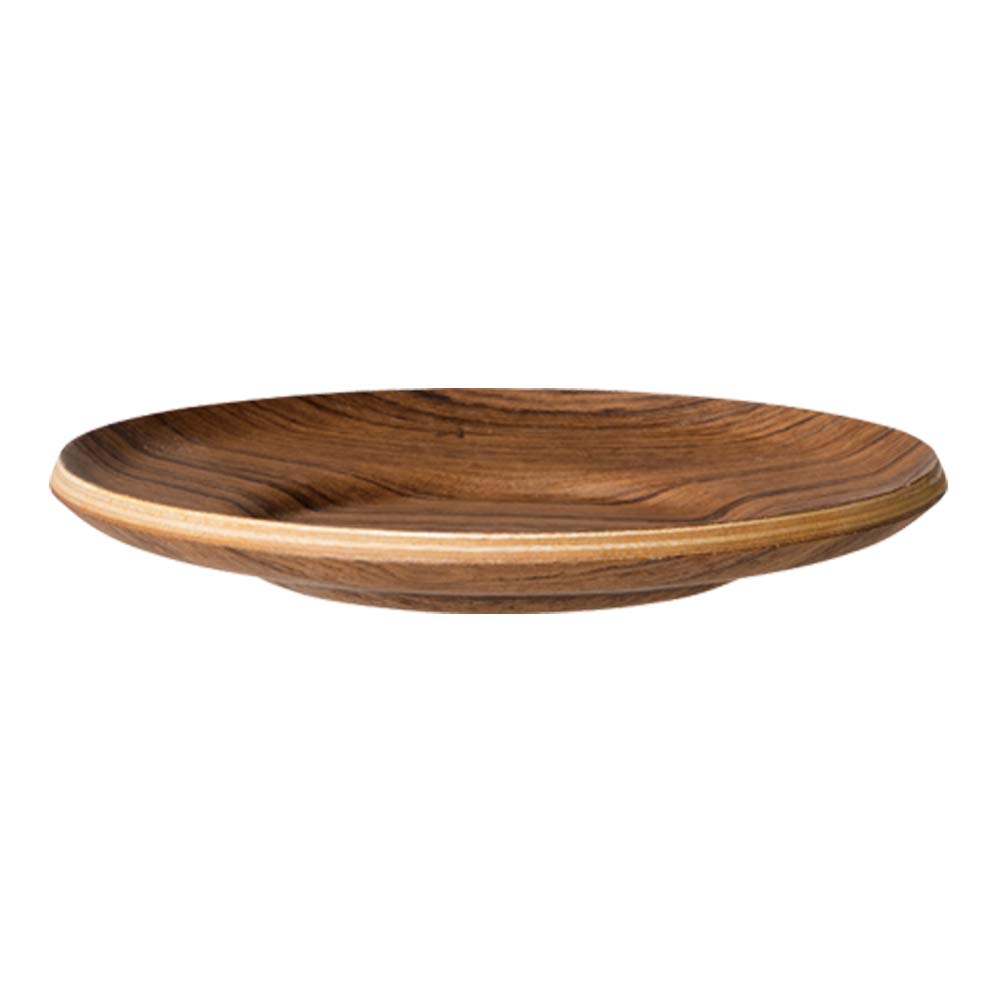 KINTO SEPIA 21745 Non-Slip Saucer, 5.1 inches (130 mm), Teak