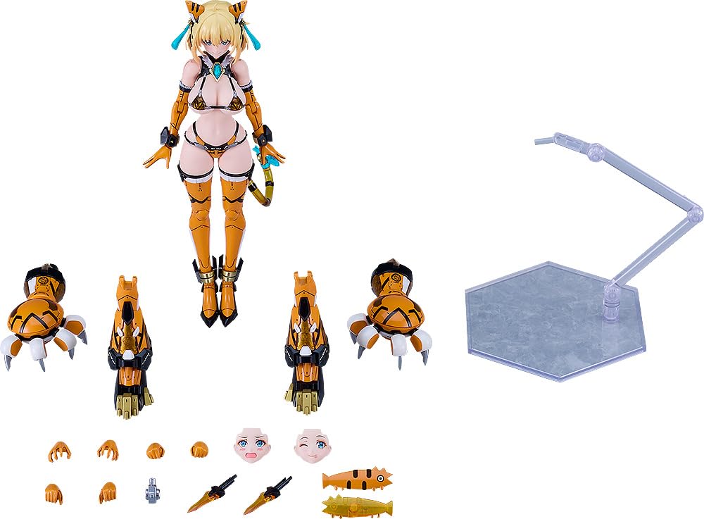 マックスファクトリー(Max Factory) PLAMAX Bunny Suit Planning Sofia F Shirring Tiger Armor Ver. Non-Scale, Buildable Plastic Model