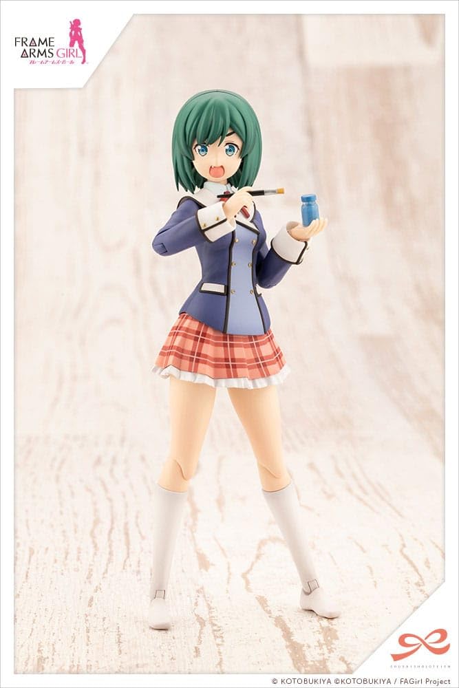 Kotobukiya Bukiko Kotobuki WAKABA Girls’ HIGH School Winter Clothes Modeler's Edition