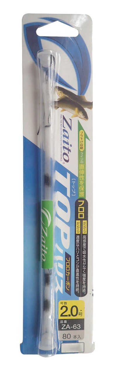 Owner Harris Zite Sweetfish Top, Fluorocarbon 5.9 inches (150 mm), No. 1.5, Clear