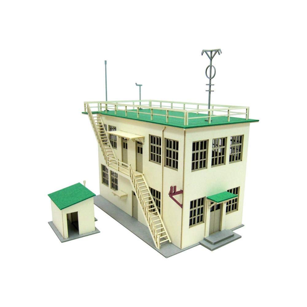 Sankei 1/144 Aviation Scene Series, The Founding Period of The JMSDF, Air Corps Command Center, Paper Craft