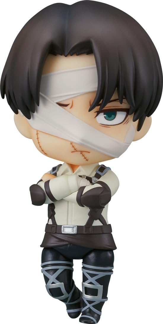 Good Smile Company Nendoroid Attack on Titan Levi Ackerman The Final Season Ver. Non-Scale Plastic Pre-Painted Action Figure