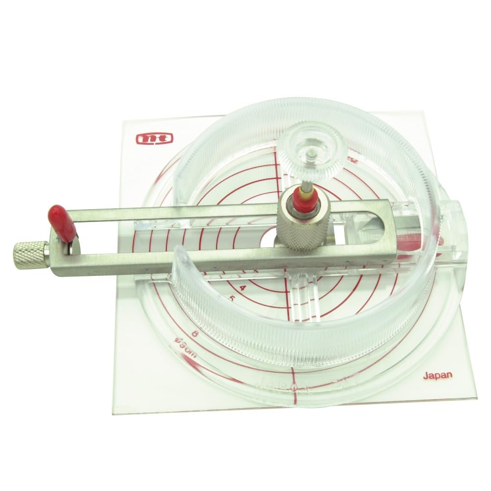 NT Cutter Circle Cutter, Leaves no pin trace, 3/4" to 6-3/4" Diameter (iC-1500P)
