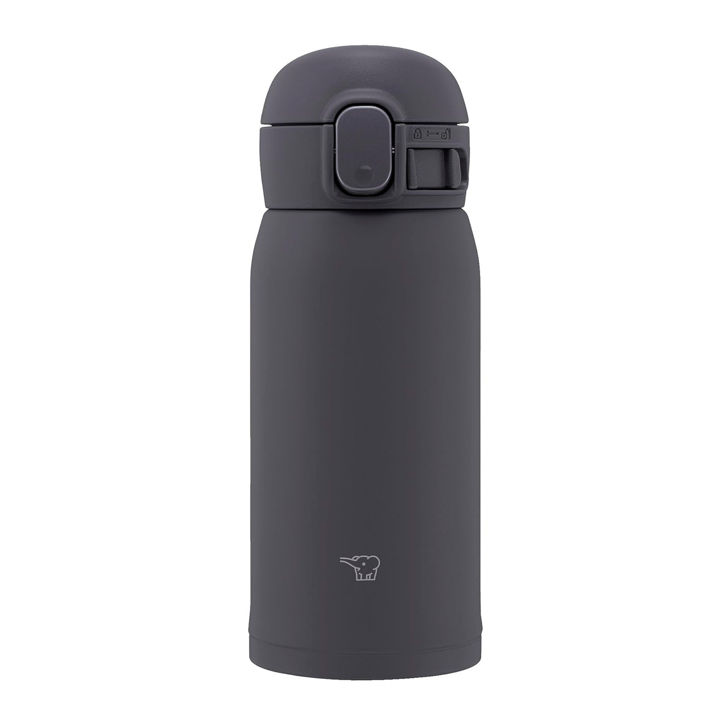 Zojirushi SM-WS36-BM Stainless Steel Mug, 12-Ounce, Soft Black