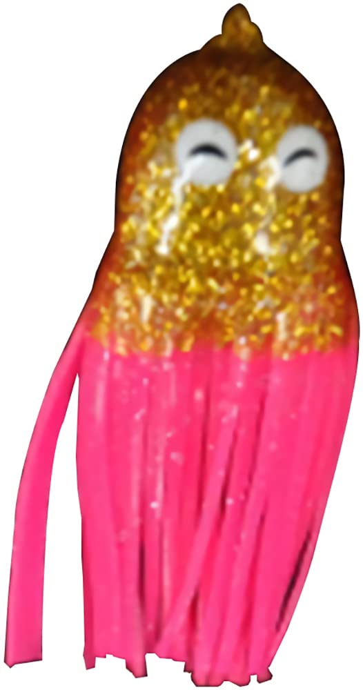 MARUSHINGYOGU Dragon Octopus Gummy, Gold/Pink