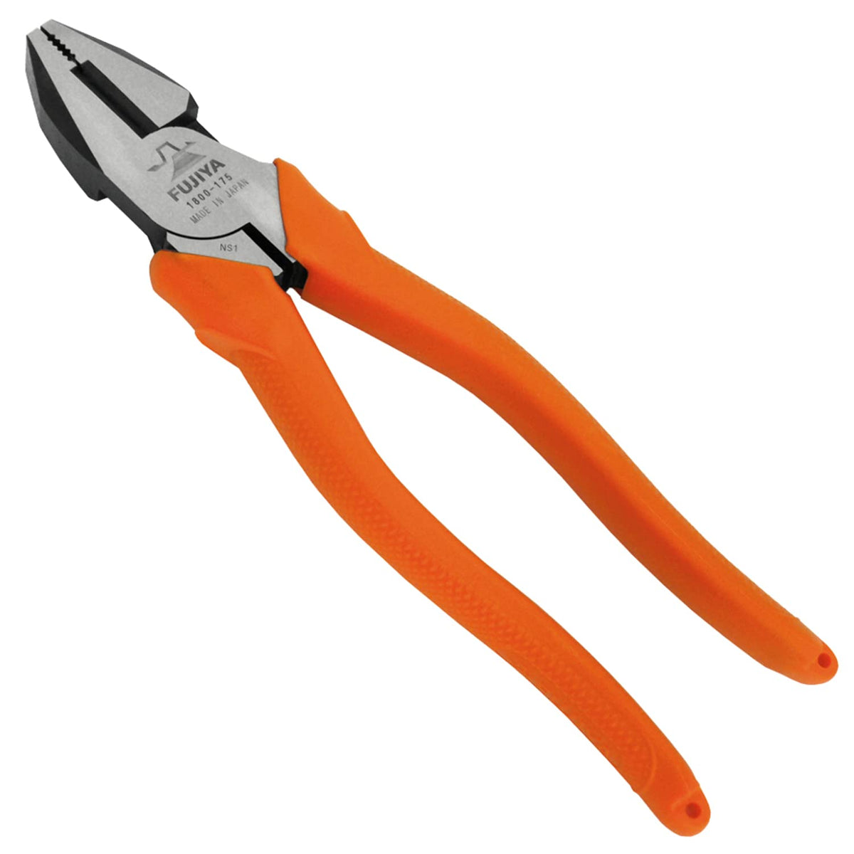 FUJIYA Tools, 1800-175, High Leverage Side Cutting Pliers, 7 Inch