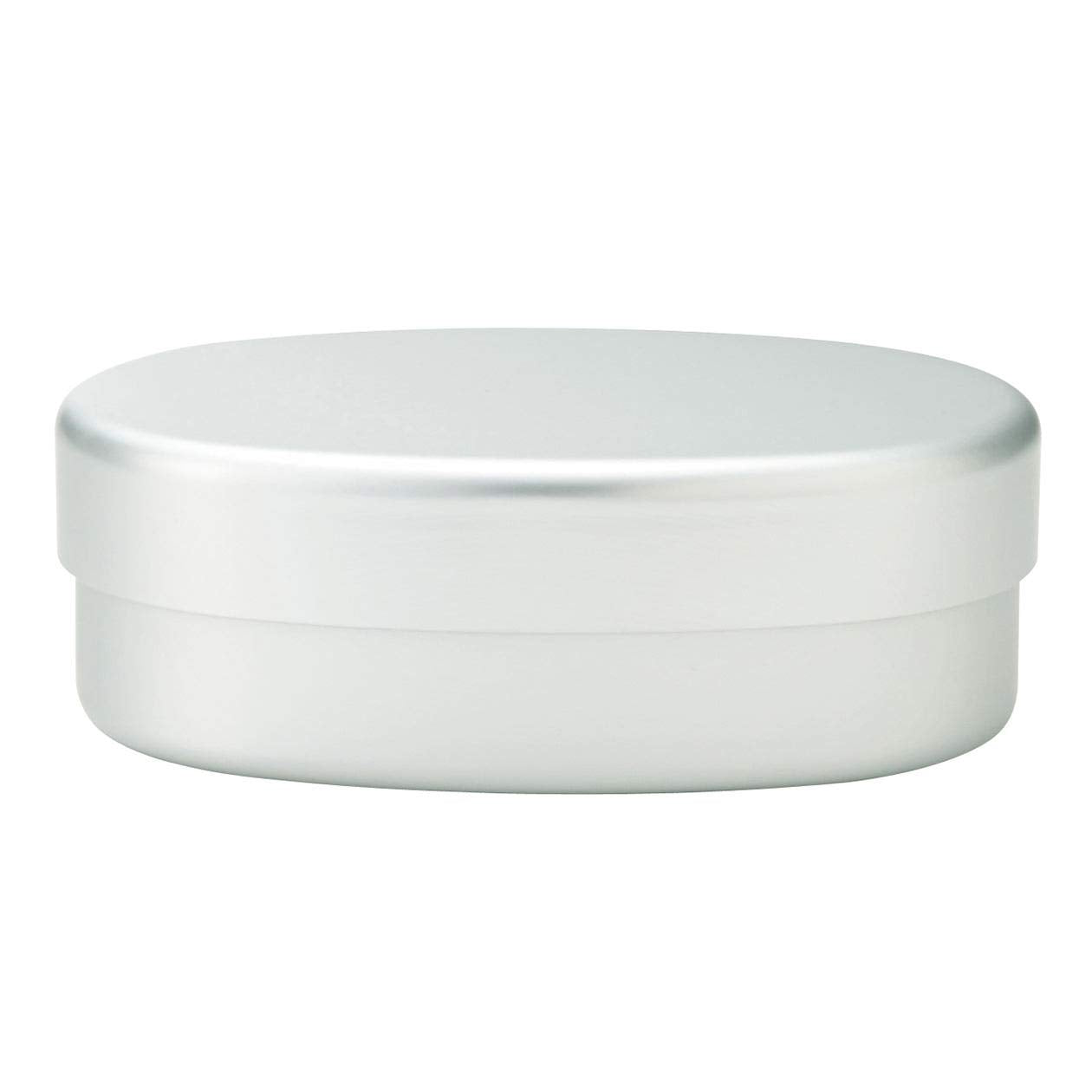 MUJI 15254613 Aluminum Lunch Box, Small, Approx. 9.5 fl oz (280 ml), Approx. 3.7 x 5.5 x 2.0 inches (9.5 x 14 x